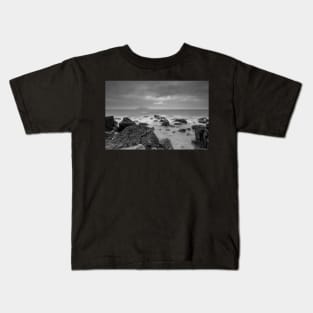 Unique landscape photography of Taiwan's coastal seascape Kids T-Shirt